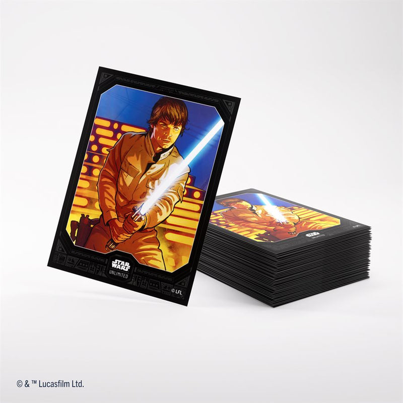 Star Wars Unlimited: Gamegenic Sleeves 60 count Luke Skywalker | Pandora's Boox