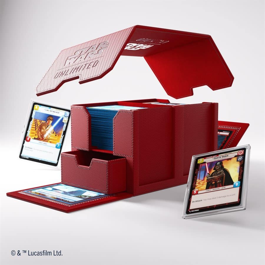 Star Wars Unlimited: Double Deck Pod Red