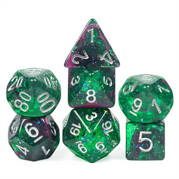 Glow Stick RPG Dice 7pc Set