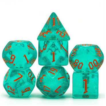 Hurricane Elemental RPG Dice 7pc Set