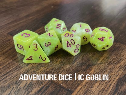 Adventure Dice: IC Goblin | Pandora's Boox
