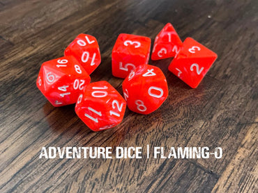Adventure Dice: Flaming-O