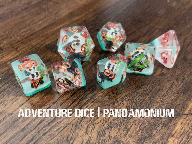 Adventure Dice: Pandamonium | Pandora's Boox