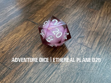 Adventure Dice D20 Liquid Core Ethereal Plane