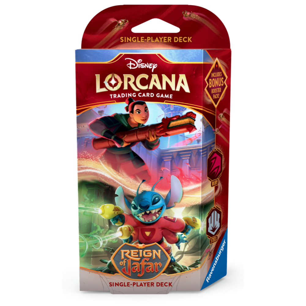 Reign of Jafar Starter Deck: Ruby & Steel
