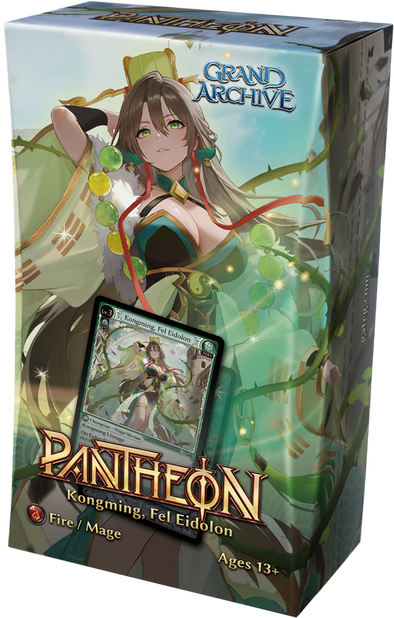 Grand Archive TCG Radiant Origins: Pantheon Deck, Kongming, Fel Eidolon