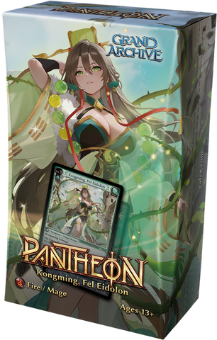 Grand Archive TCG Radiant Origins: Pantheon Deck, Kongming, Fel Eidolon