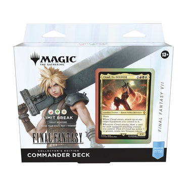 Final Fantasy Collector Commander: Final Fantasy Vll (one per customer)