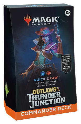 Outlaws of Thunder Junction Commander Deck: Quick Draw