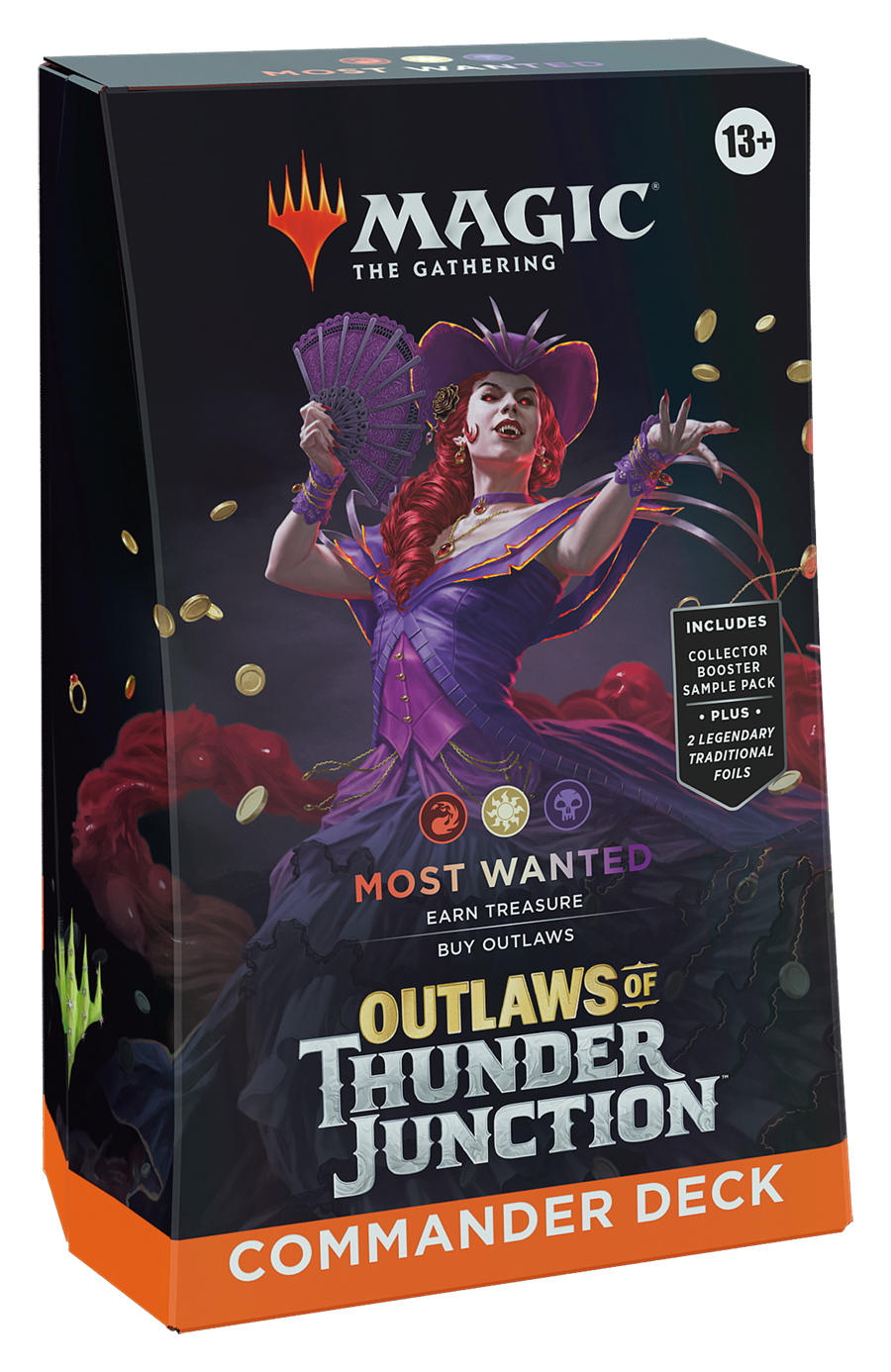 Outlaws of Thunder Junction Commander Deck: Most Wanted | Pandora's Boox