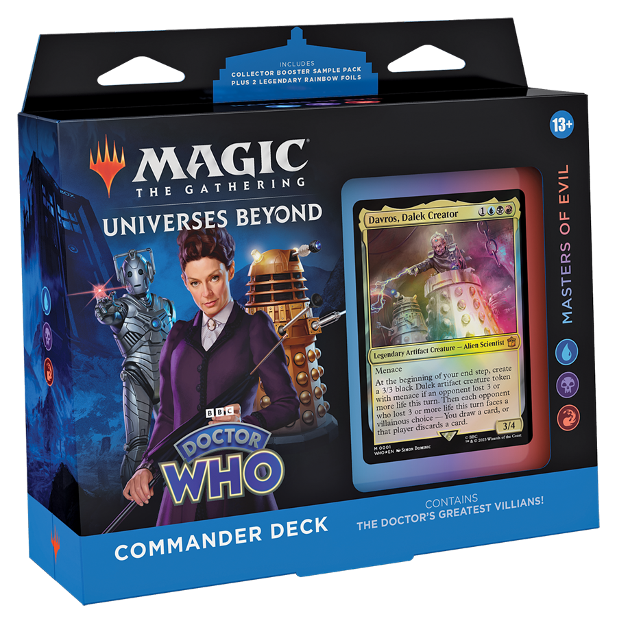 Doctor Who Commander Deck - Masters of Evil (Oct 13) | Pandora's Boox