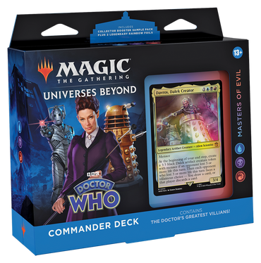Doctor Who Commander Deck - Masters of Evil (Oct 13)