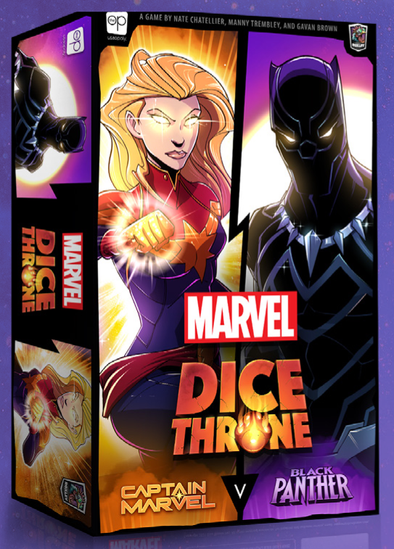 Marvel Dice Throne Captain Marvel Vs Black Panther | Pandora's Boox