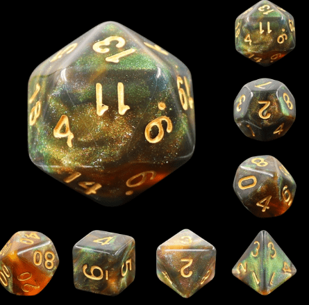 Nightingale RPG Dice 7pc Set