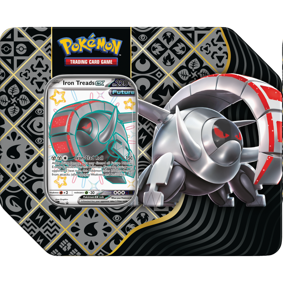 Pokemon Tin: Paldean Fates: Iron Treads EX