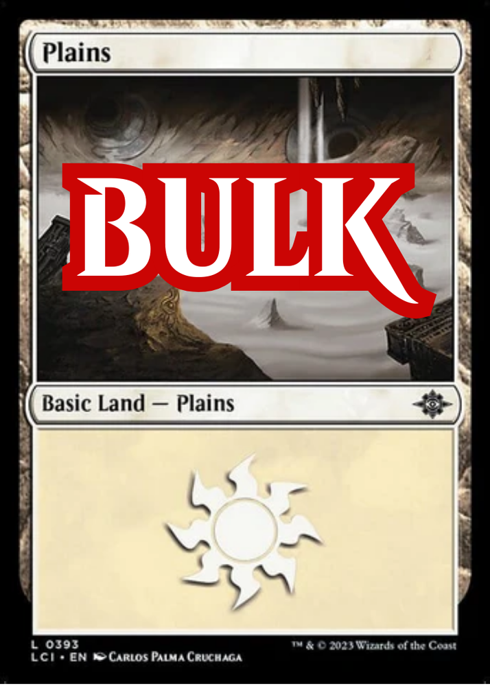 Bulk Land - Plains