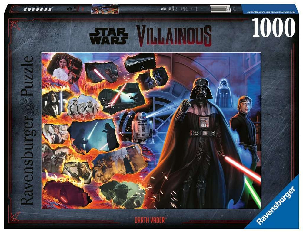 Villainous 1000 pc puzzle: Darth Vader