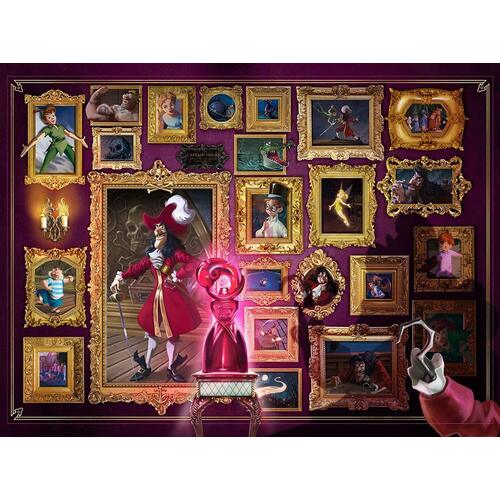 Villainous 1000 pc puzzle: Captain Hook