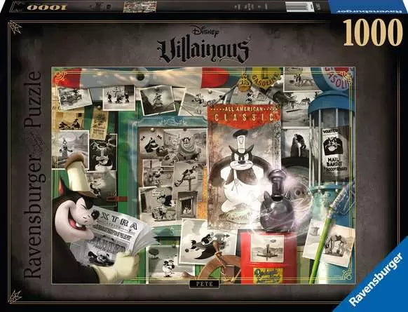 Villainous 1000 pc puzzle: Pete