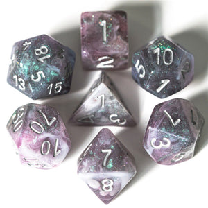 Aurora Borealis RPG Dice 7pc Set