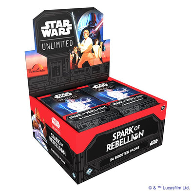 Star Wars Unlimited: Spark of the Rebellion Booster Box (March 08/2024) | Pandora's Boox