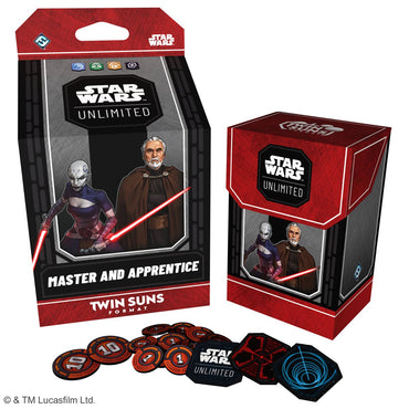 Star Wars Unlimited: Twin Suns Deck - Master and Apprentice (One Per Customer)