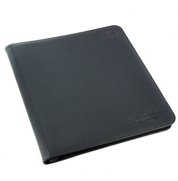 Ultimate Guard Quadrow Zipfolio Xenoskin 12pocket - Black