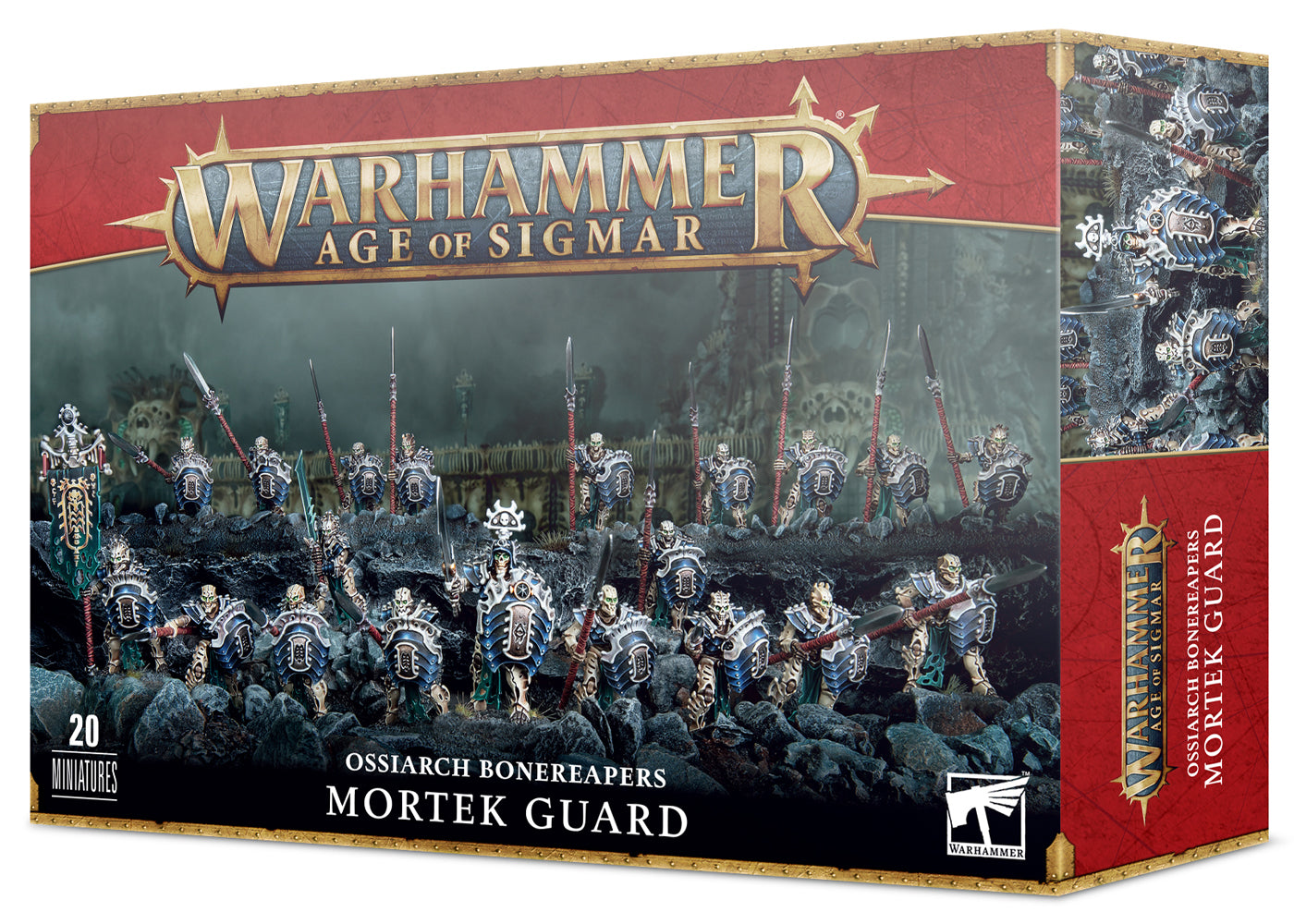 Warhammer Age of Sigmar: Ossiarch Bonereapers - Mortek Guard | Pandora's Boox