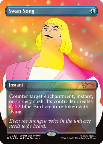 Secret Lair X Series : Masters of the Universe - Swan Song (Foil)