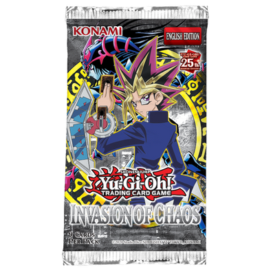 Yu-Gi-Oh Invasion of Chaos Booster Pack | Pandora's Boox