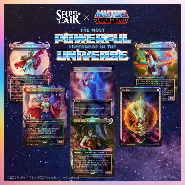 Secret Lair X Series : Masters of the Universe - She-Ra: Princess of Power (Foil)