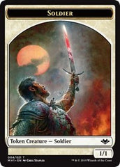 Soldier (004) // Construct (017) Double-Sided Token [Modern Horizons Tokens] | Pandora's Boox
