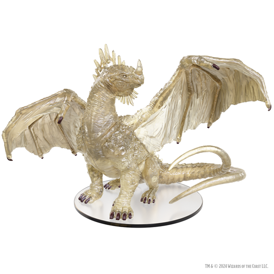 Icons of the Realms: Adult Crystal Dragon (painted)