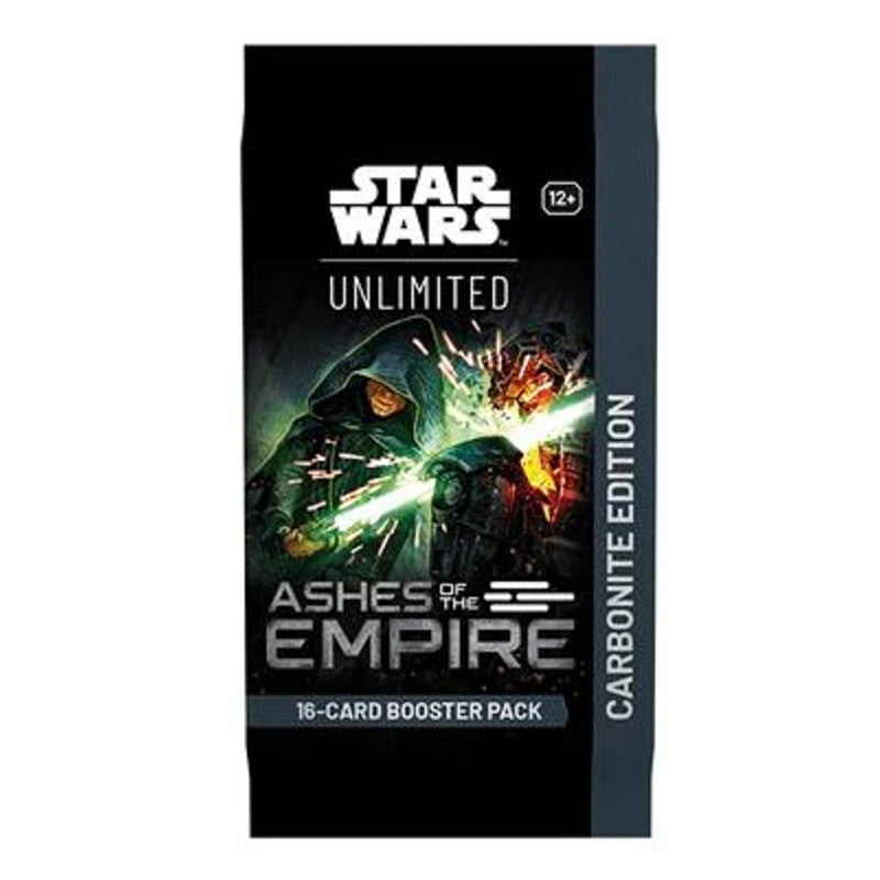 Star Wars Unlimited: Ashes of the Empire Carbonite Booster Pack (Six Per Customer)