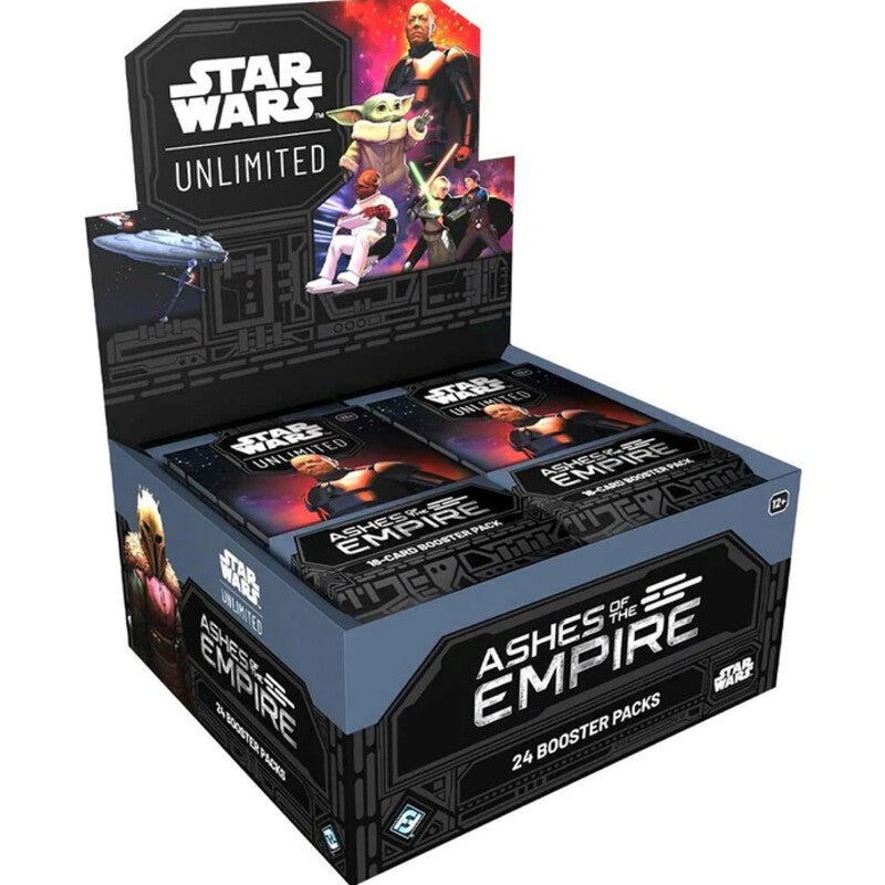 Star Wars Unlimited: Ashes of the Empire Booster Box (One Per Customer)