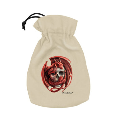 Anne Stokes Dice Bag: Skull Embrace