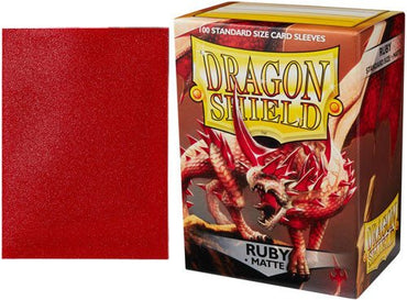 Dragon Shield Matte (100 pk) Ruby