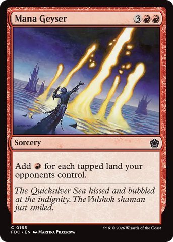 Mana Geyser [Foundations Commander]