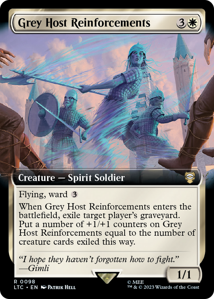 Grey Host Reinforcements (Extended Art) [The Lord of the Rings: Tales of Middle-Earth Commander] | Pandora's Boox
