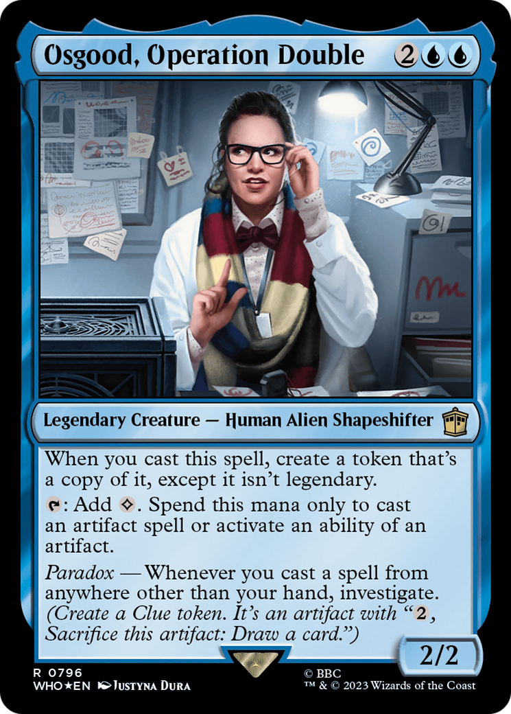 Osgood, Operation Double (Surge Foil) [Doctor Who] | Pandora's Boox