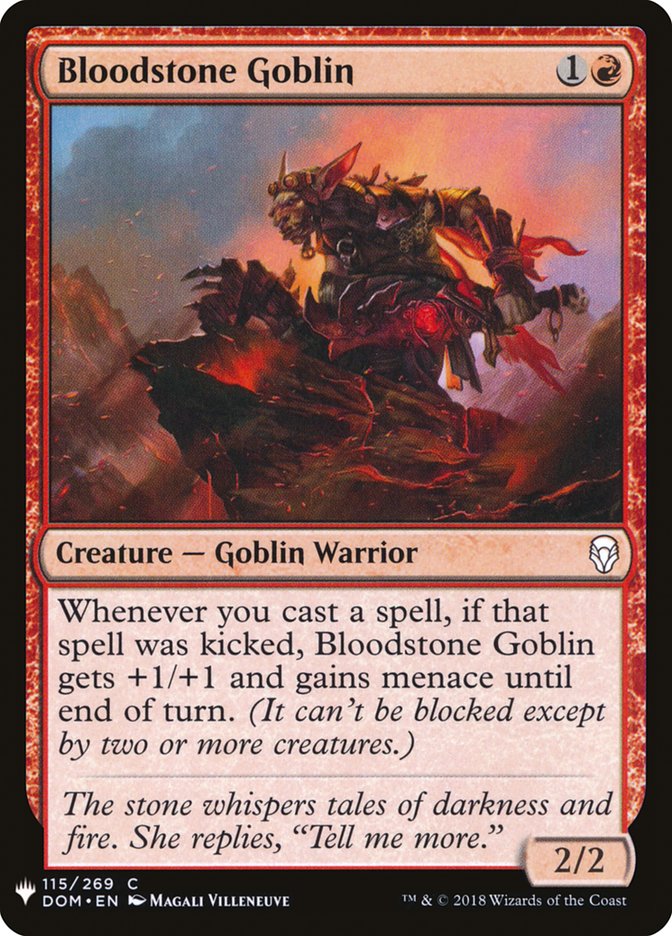Bloodstone Goblin [Mystery Booster] | Pandora's Boox