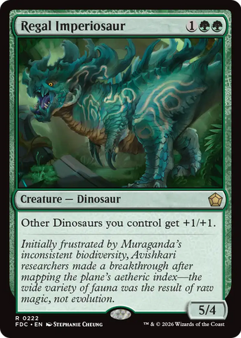 Regal Imperiosaur [Foundations Commander]