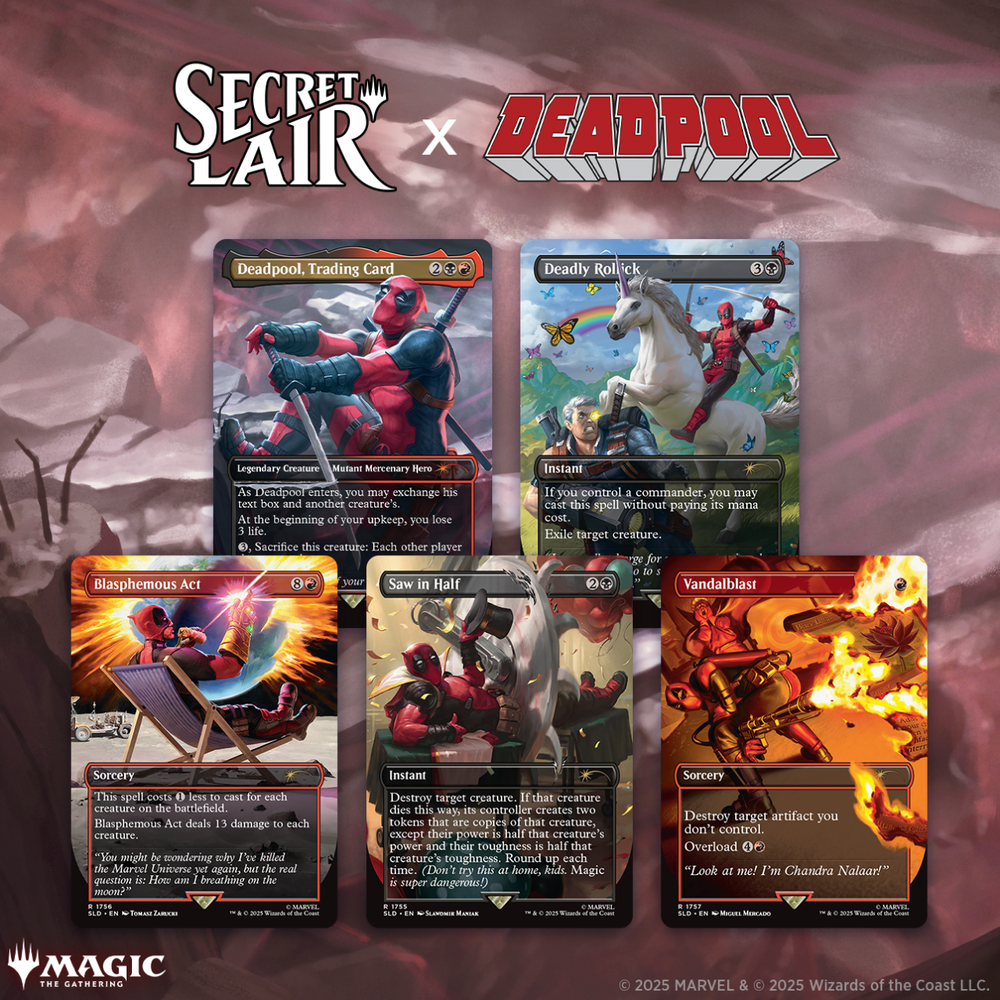 Secret Lair Drop Series : Marvel 6, Deadpool