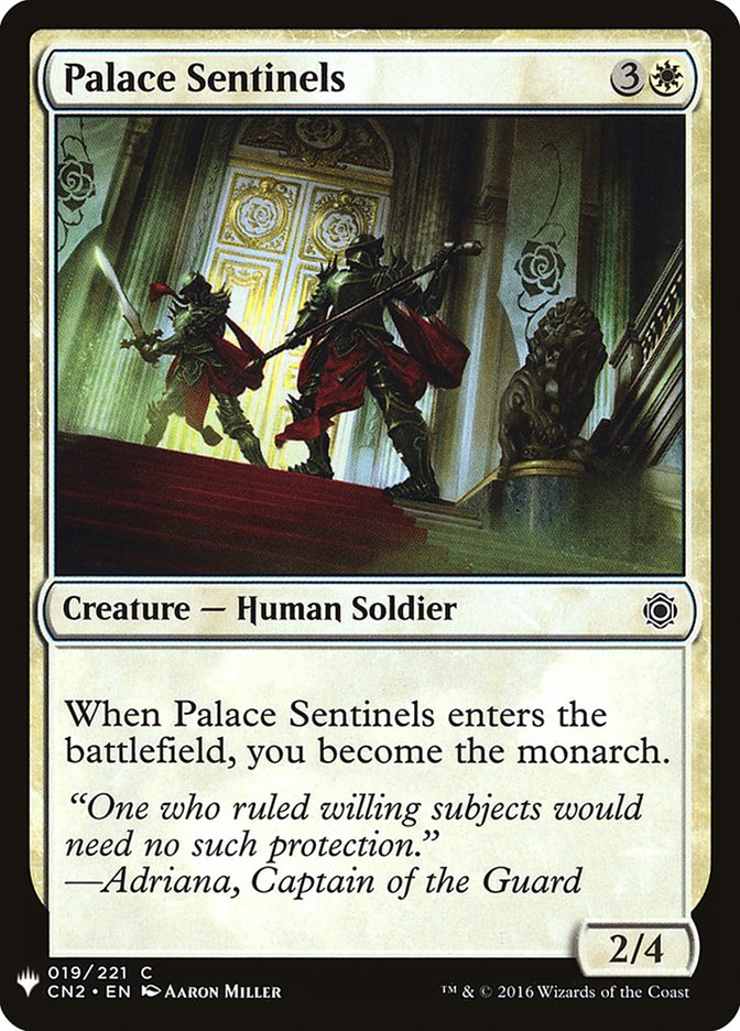 Palace Sentinels [Mystery Booster] | Pandora's Boox