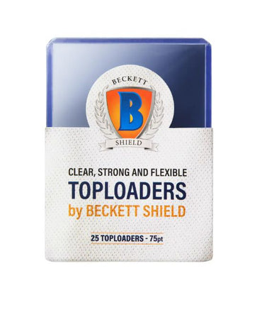 Beckett Shield Toploaders 75pt (25 pk)