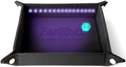 FanRoll: Shadow Light Dice Tray with Blacklight and reactive D20