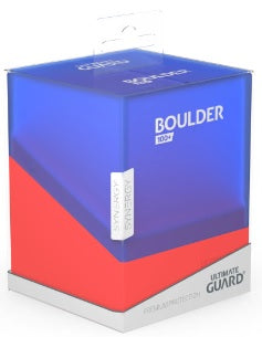 Boulder Synergy (100+) Deck Box Blue / Red