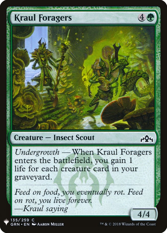 Kraul Foragers [Mystery Booster] | Pandora's Boox
