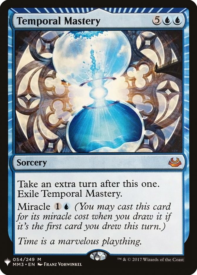 Temporal Mastery [Mystery Booster] | Pandora's Boox