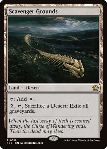 Scavenger Grounds [Foundations Commander]